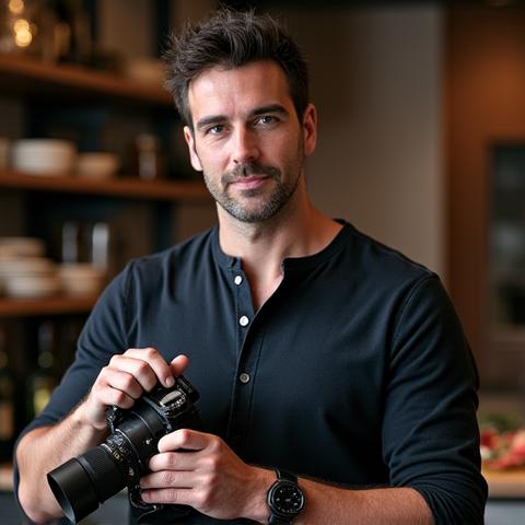 Ritratto di Marco Bianchi, Fotografo Culinario